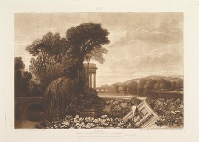 Isis Liber Studiorum, Teil XIV, Platte 68, 1. Januar 1819 von Joseph Mallord William Turner