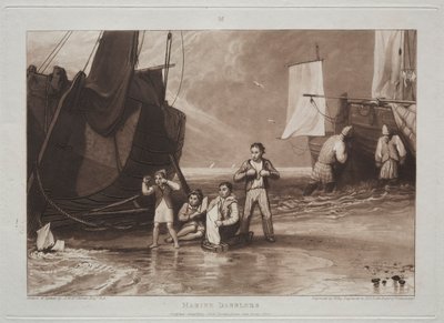 Liber Studiorum: Marine Dabblers von Joseph Mallord William Turner