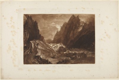 Mer de Glace von Joseph Mallord William Turner