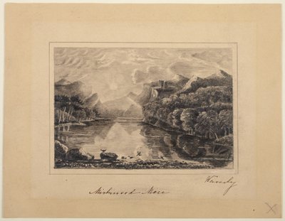 Mirkwood-See von Joseph Mallord William Turner