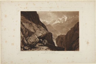 Mt. St. Gotthard von Joseph Mallord William Turner