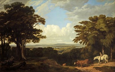 Newnham-on-Severn, Gloucestershire, von Dean Hill von Joseph Mallord William Turner