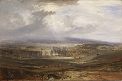 Raby Castle, der Sitz des Earl of Darlington von Joseph Mallord William Turner