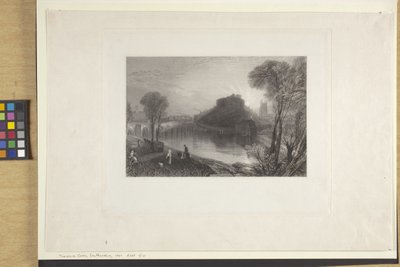 Tamworth Castle, Staffordshire von Joseph Mallord William Turner