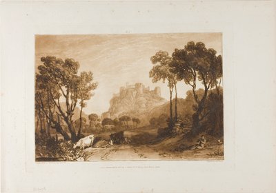 Das Schloss über den Wiesen von Joseph Mallord William Turner
