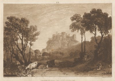 Das Schloss über den Wiesen von Joseph Mallord William Turner