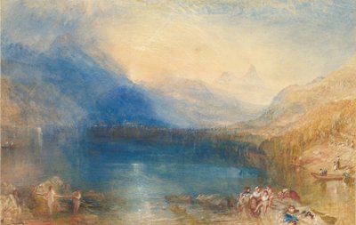 Der Zugersee, 1843 von Joseph Mallord William Turner