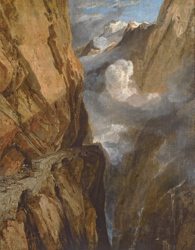 Der Pass von Sankt Gotthard, Schweiz, 1803-04 von Joseph Mallord William Turner