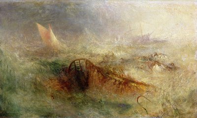 Der Sturm, ca. 1840-45 von Joseph Mallord William Turner