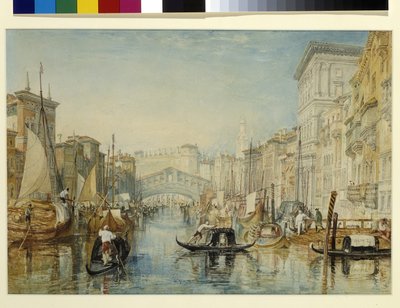 Venedig, Der Rialto von Joseph Mallord William Turner