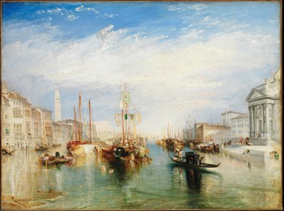 Venedig, vom Säulengang der Madonna della Salute aus gesehen von Joseph Mallord William Turner