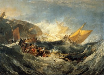 Wrack eines Transportschiffs, ca. 1810 von Joseph Mallord William Turner