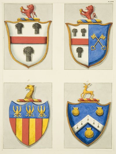 Wappen in der Christ Church von Joseph Manning
