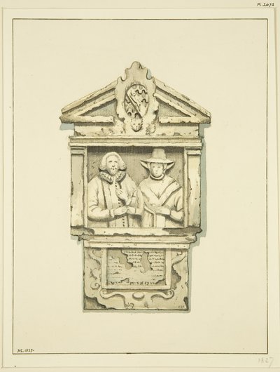 Denkmal auf dem Kirchhof der St. Thomas-Kirche von Joseph Manning