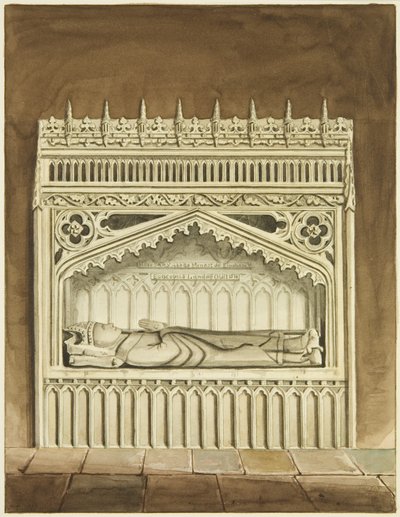 Monument von Miles Salley, Bischof von Llandaff, nahe dem Altar von St. Markus von Joseph Manning