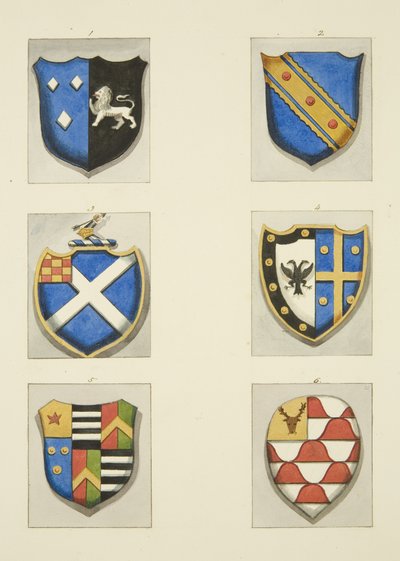 Monumentale Wappen in All Saints