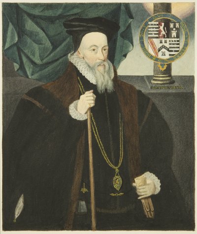 Porträt im Rathaus von Lord Burleigh von Joseph Manning
