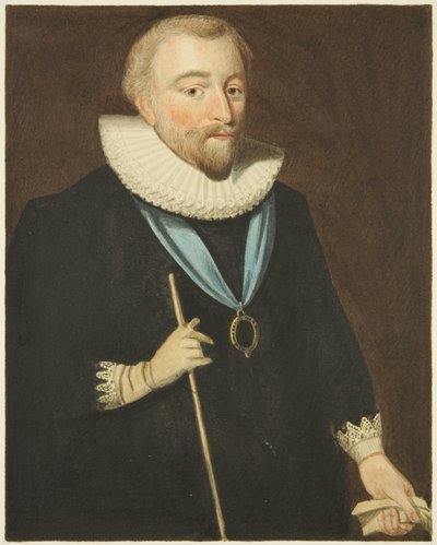 Porträt im Rathaus von Richard Weston, Earl of Portland von Joseph Manning