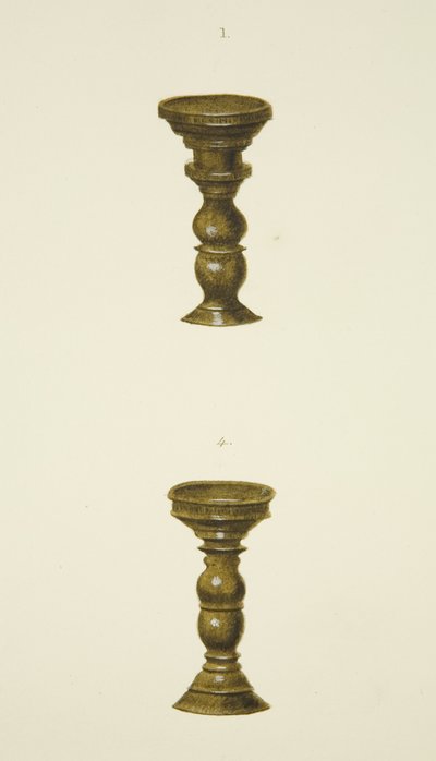 Zwei der Säulen (Nägel) vor der Börse von Joseph Manning