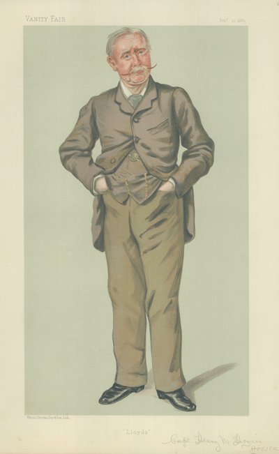 Kapitän Henry Montague Hozier von Joseph Middleton Jopling