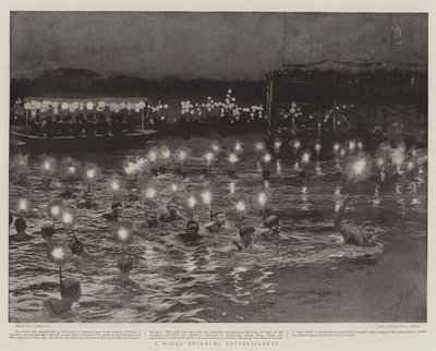 Eine neuartige Schwimmvorführung von Joseph Nash