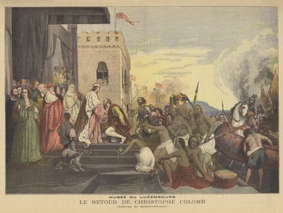 Die Rückkehr von Christoph Kolumbus von Joseph Nicolas Robert Fleury