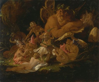 Puck und Feen, aus "Ein Sommernachtstraum" von Joseph Noel Paton