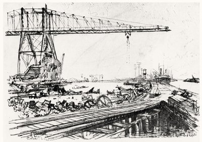 Mount Hope, Platte II aus Der Panamakanal von Joseph Pennell, 1912 von Joseph Pennell