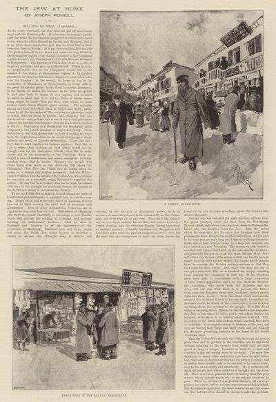 Der Jude zu Hause, von Joseph Pennell von Joseph Pennell