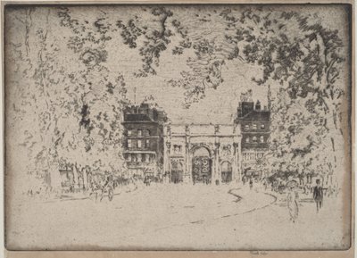 Der Marmorbogen von Joseph Pennell