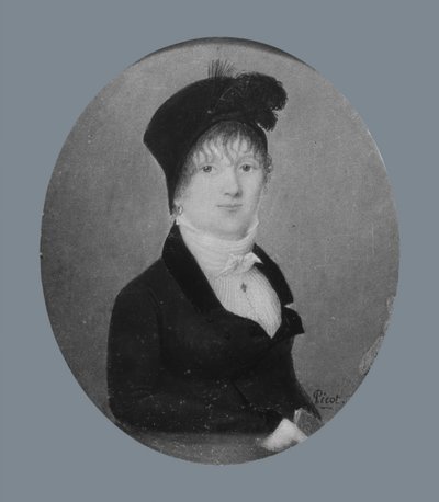 Porträt einer Dame, ca. 1808 von Joseph Pierre Picot de Limoelan de