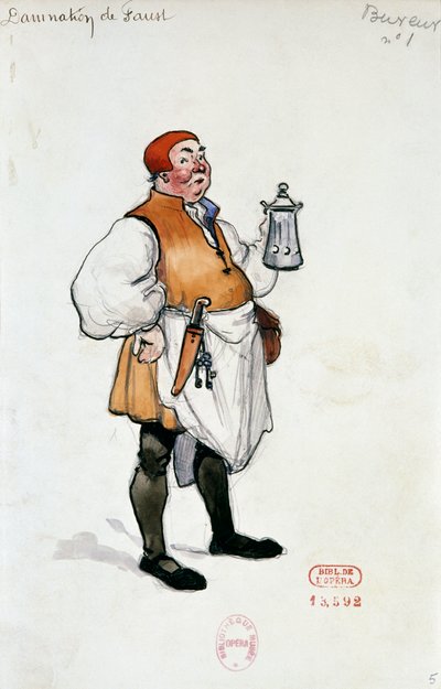 Kostüm für die Figur des Gastgebers in 