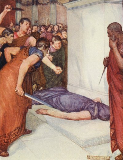 Illustration für Geschichten von Shakespeare von Joseph Ratcliffe (after) Skelton