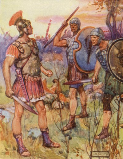 Illustration für Geschichten von Shakespeare von Joseph Ratcliffe (after) Skelton