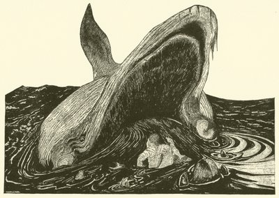 Der Wal verschlingt den Seemann von Joseph Rudyard (after) Kipling