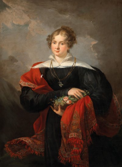 Joseph Salomon Bildnis einer Dame 1852 von Joseph Salomon