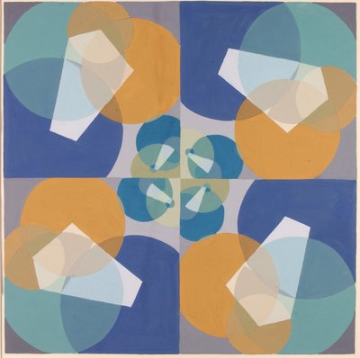 Grüne Quadrate (aus der Serie, die mathematische Grundlage der Künste) von Joseph Schillinger