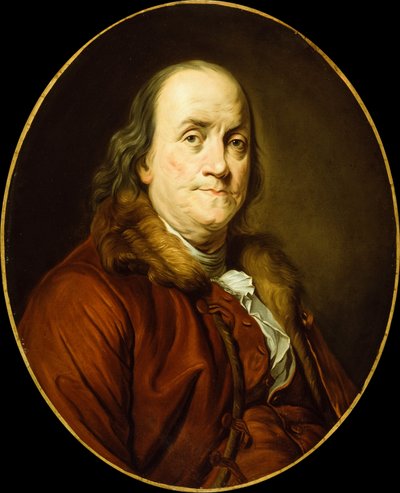 Benjamin Franklin von Joseph Siffred (after) Duplessis