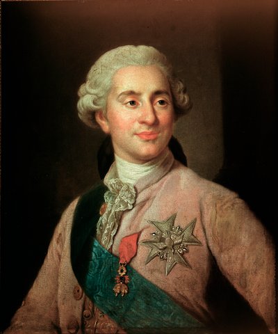 Porträt von König Ludwig XVI von Frankreich mit den Insignien des Ordens vom Goldenen Vlies von Joseph Siffred Duplessis