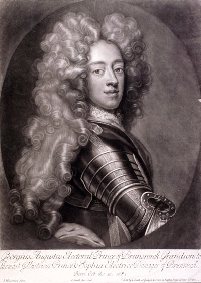 Georg II., König von Großbritannien, 1706 von Joseph Smith
