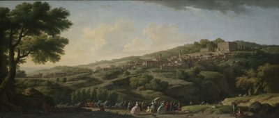 Villa in Caprarola von Joseph Vernet