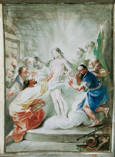 Der auferstandene Christus erscheint den Jüngern von Joseph Winterhalder d. J.