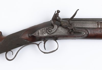 Donnerbüchse mit Federbajonett, ausgegeben an irische Freiwillige, ca. 1815 von Joseph Wood