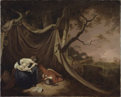 Der tote Soldat, ca. 1789 von Joseph Wright of Derby