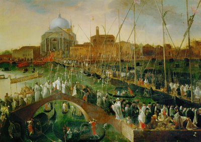 Die Prozession am Erlösungstag von Joseph the younger Heintz