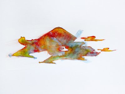 Bunte abstrakte Bewegung von Joshua Hoskins