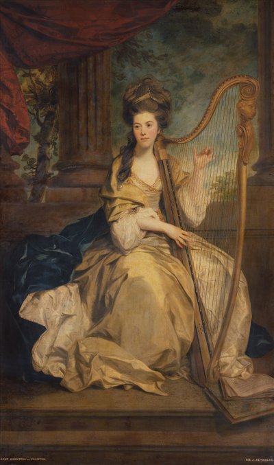 Porträt von Jane Lindsay, Gräfin von Eglinton von Joshua Reynolds