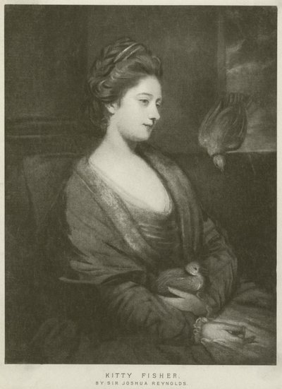 Porträt von Kitty Fisher von Joshua Reynolds