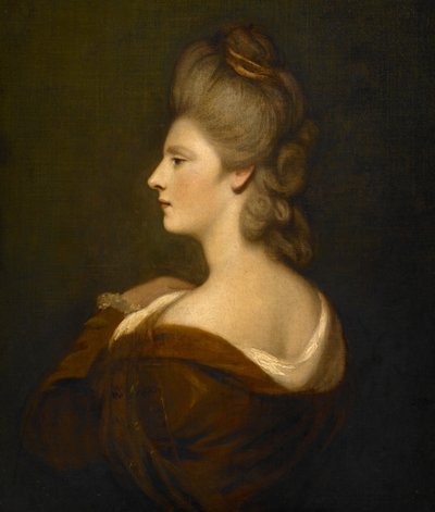 Porträt einer Frau, vermutlich Mrs. James Fox von Joshua Reynolds