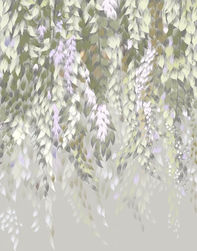Pastellwisterienblüten von Josie George